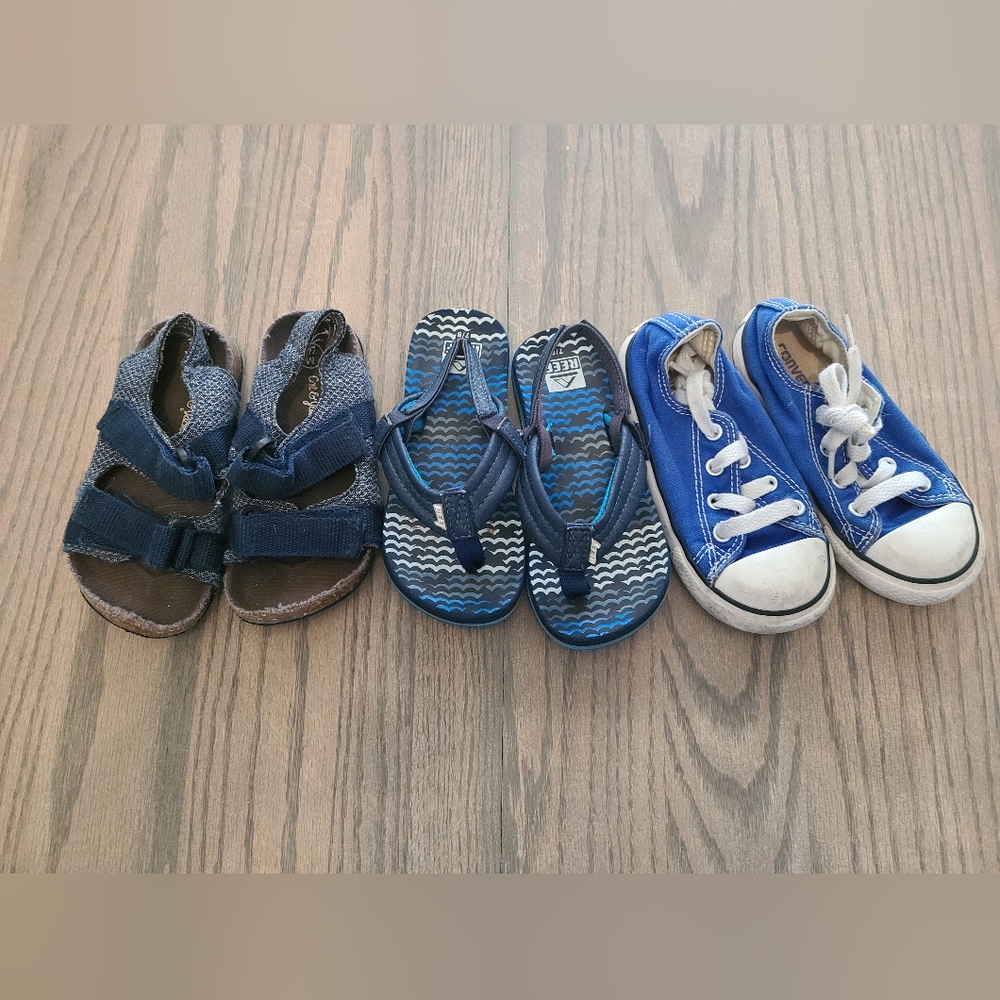 Boys toddler shoe lot 3 pair